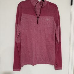 Pink Nike Running Pullover Jacket