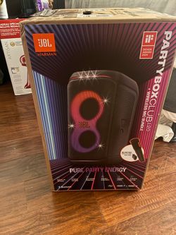 JBL party box club 120 new in box!