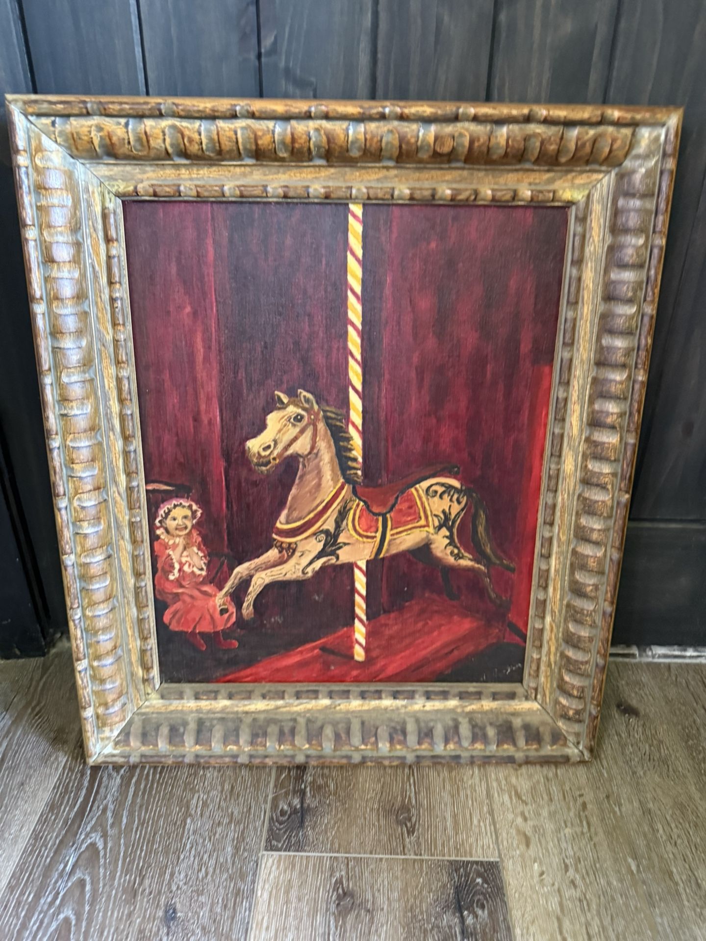 Carousel Horse Painting 