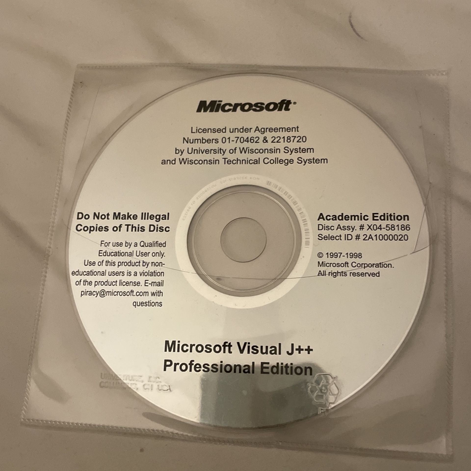 Microsoft Visual J++