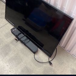 55inch smart tv With Sound Bar