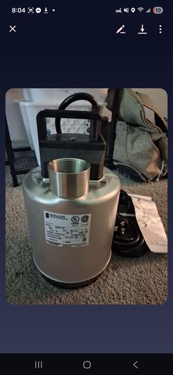 Ghoulds water pump