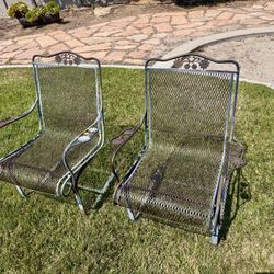 Russel Woodard Spring Bouncer Chairs