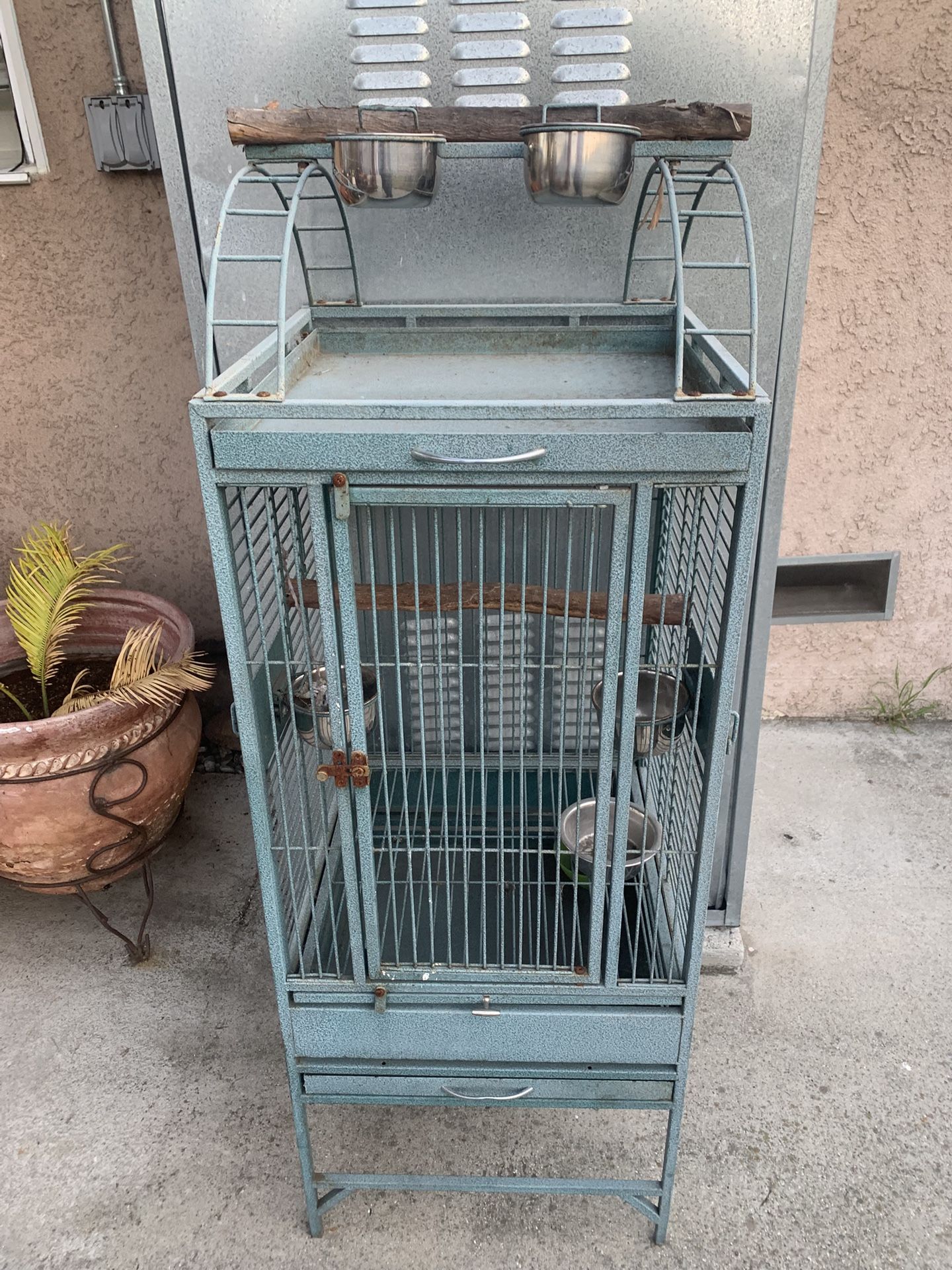Metal Bird Cage.