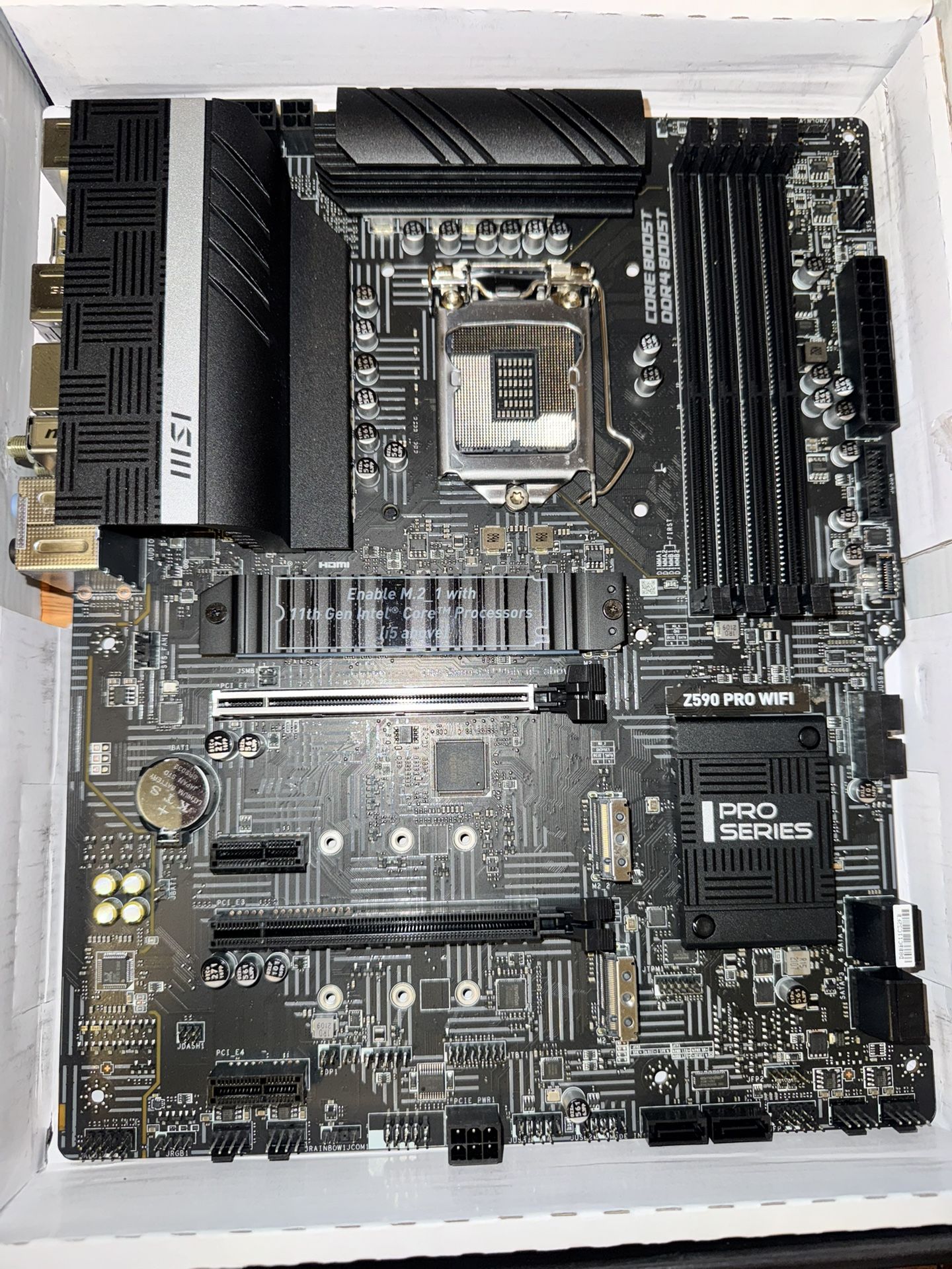 MSI Z590 WIFI Motherboard