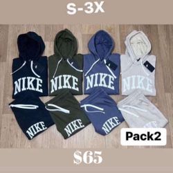 Nike Letterman Pullover Jogger Sets