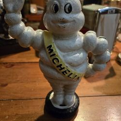 Cast Iron Michelin Man Bank