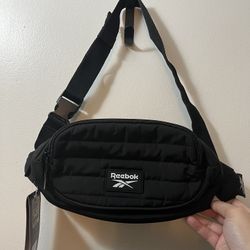 Unisex Black Reebok Fanny Pack