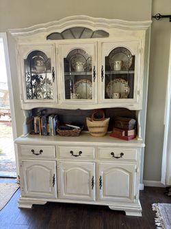 Antique French Country Hutch