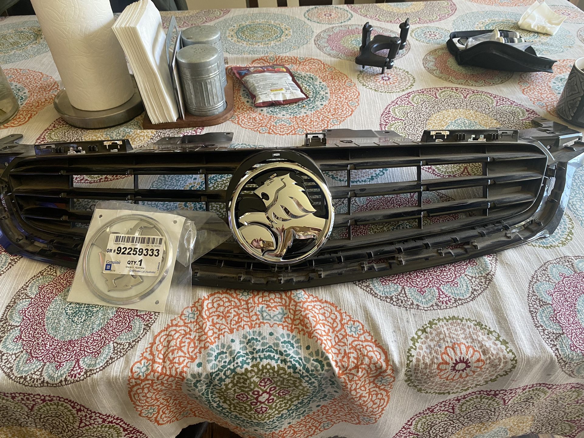 2014-2015 Chevy SS HOLDEN GRILL AND BADGES