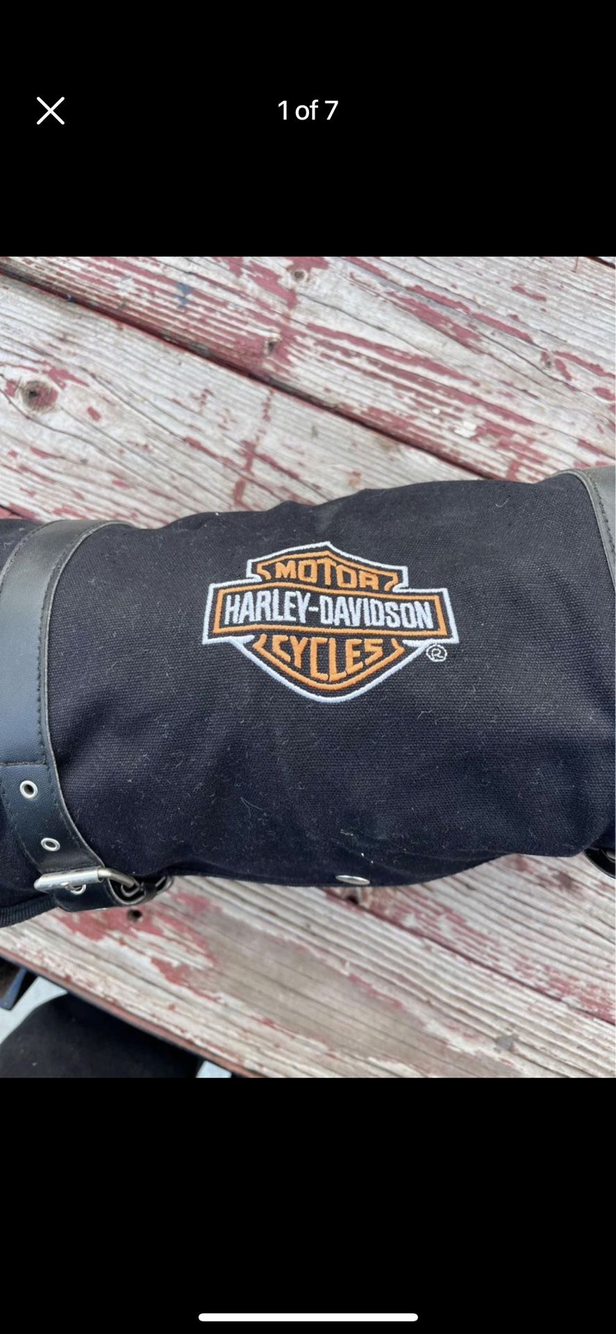 Harley Davidson Motorcycle Storage Bag 