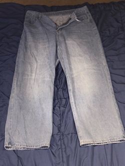 Light Wash Baggy Jeans