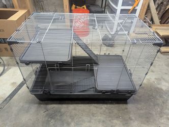 Free 3 level critter cage