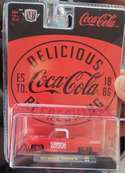 M2 Machines (Chase) Coca-Cola 1973 Chevrolet Cheyenne 10 Die-Cast