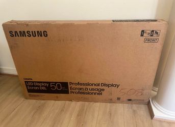 Brand New Samsung QM50R-B 50-inch 4K UHD Commercial Smart Signage LED Display.