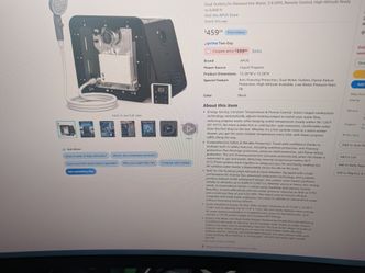 RV tankless water heater