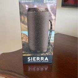Sierra Water Resistant Speaker New