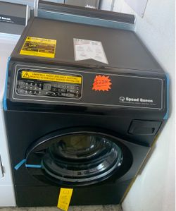 Speed Queen Front Load Washer Black