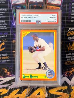 Frank Thomas 1990 Score Traded #86T Rookie PSA 10 GEM MINT