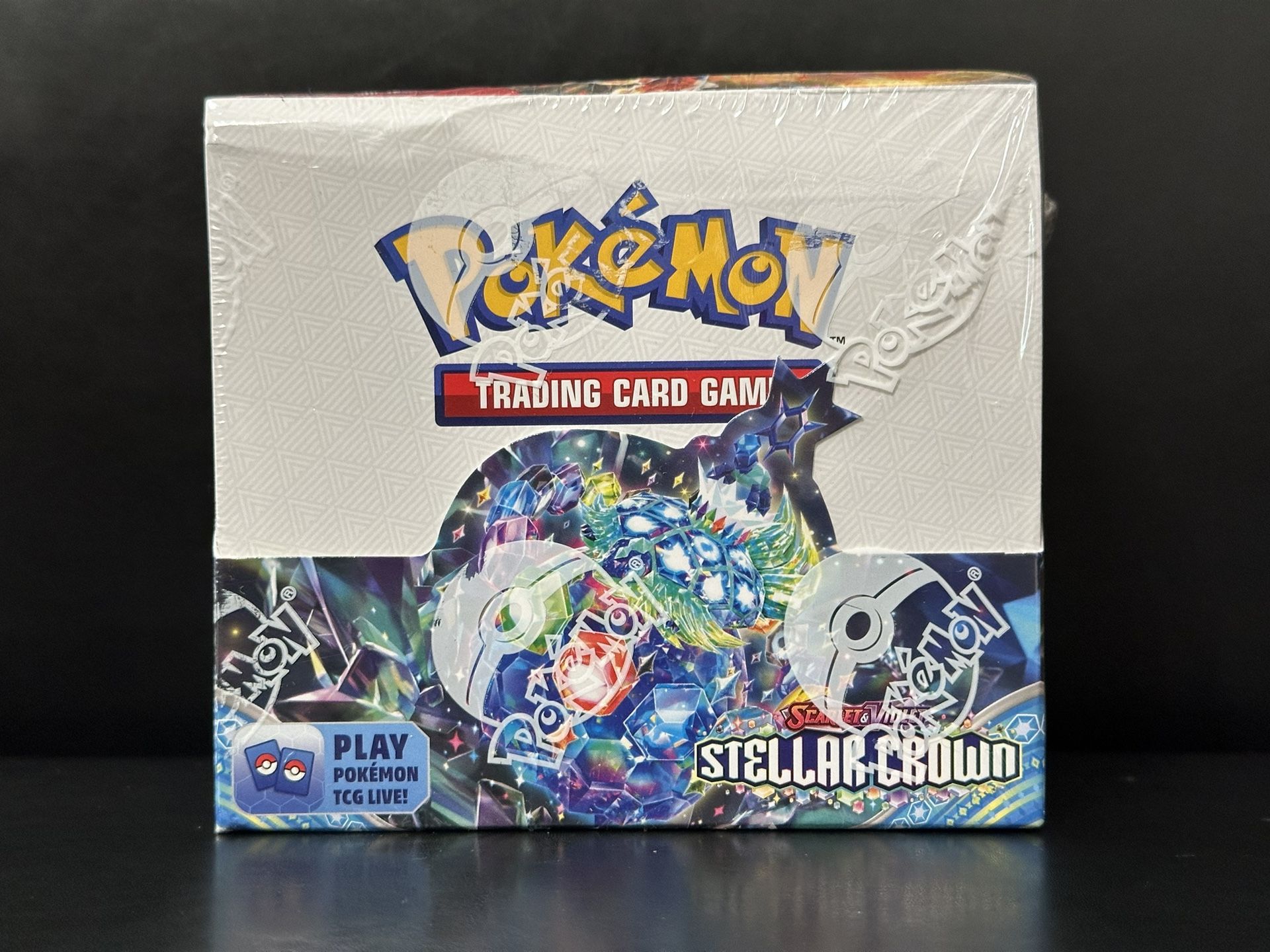 Pokémon Scarlet & Violet Stellar Crown Booster Box SEALED