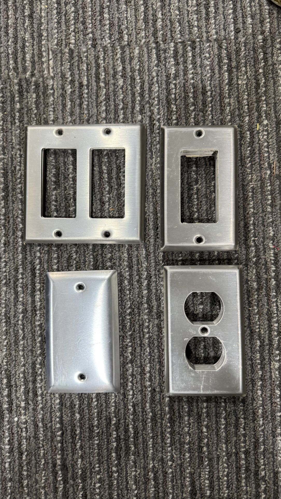 Stainless Steel Outlet Covers