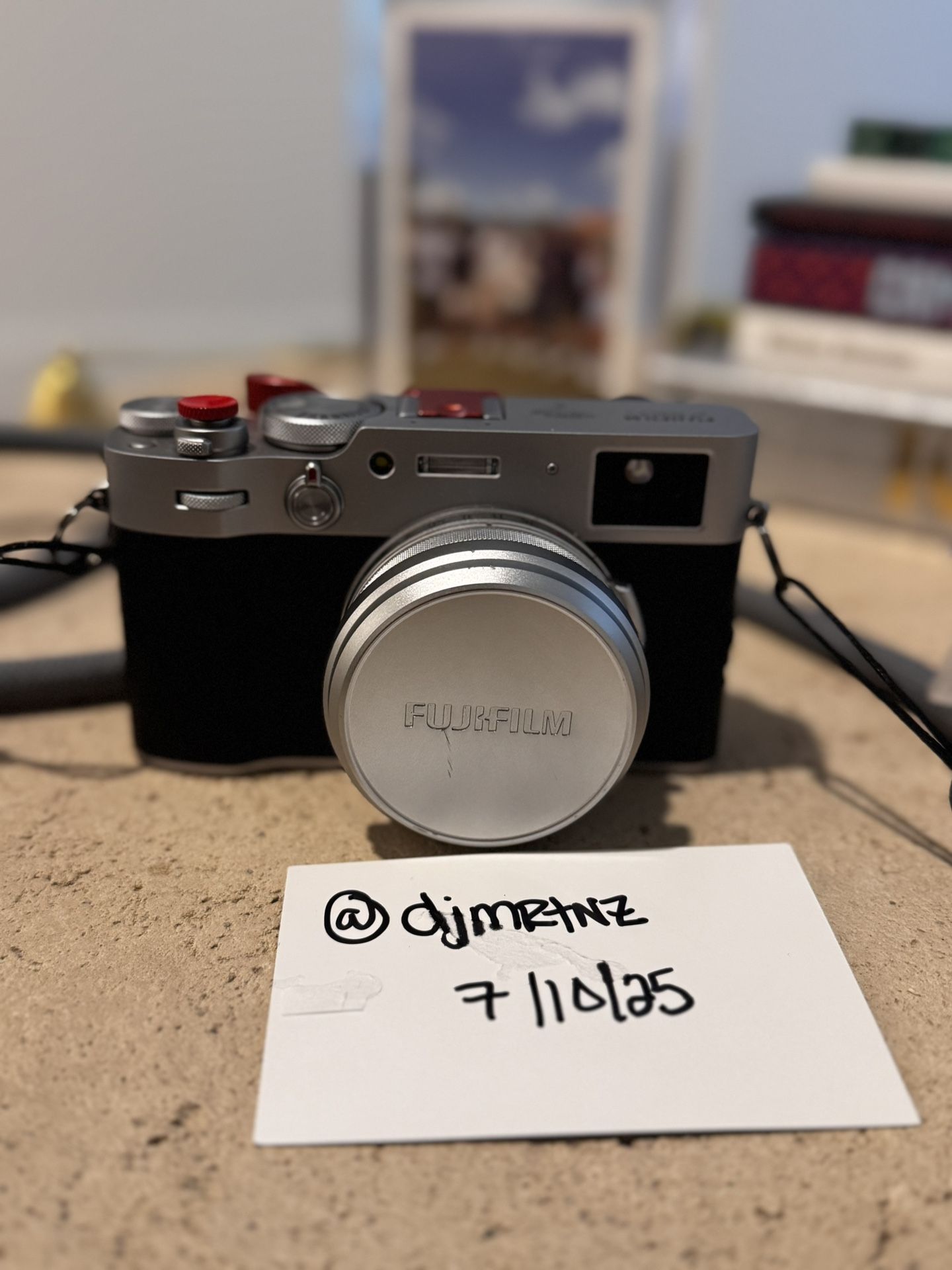 Fujifilm X100V Digital Camera – Silver – Like New, 600 Shutter Count + Extras
