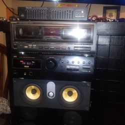 Jvc Receiver With Box All Other Equ In Pic Sold Separately