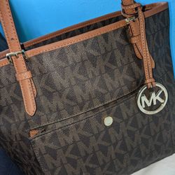 MK Signature Monogram Purse