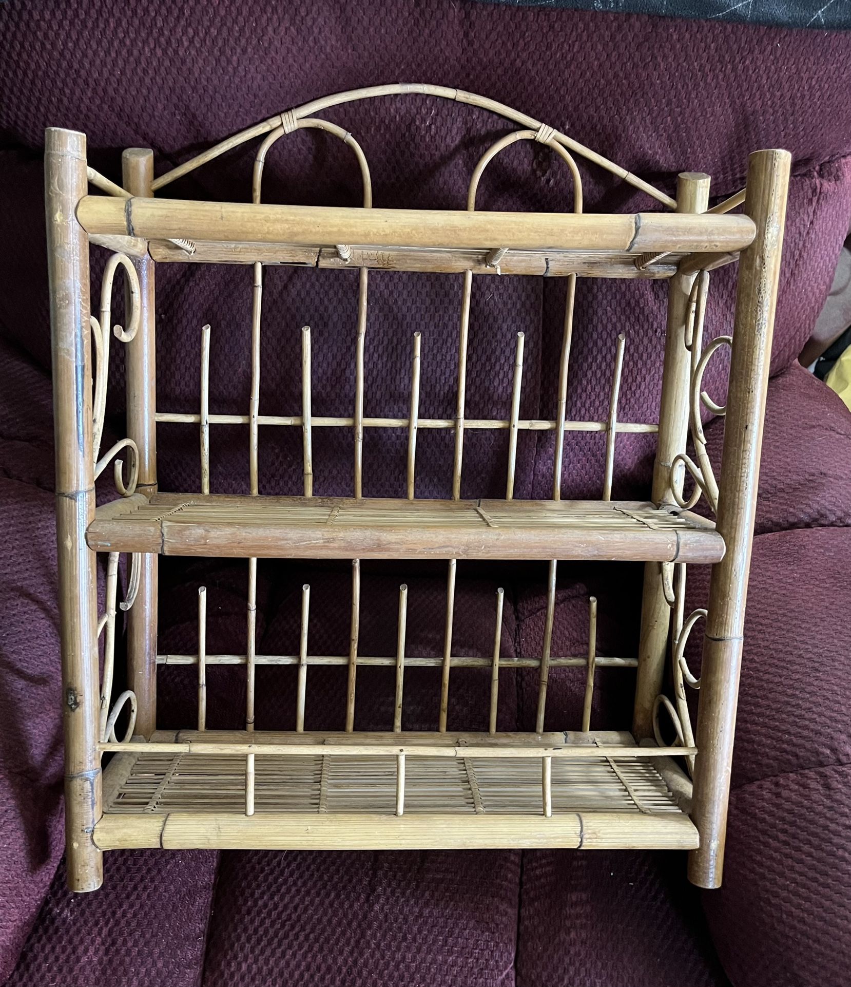 Small Rattan Shelf