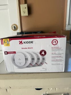 Smoke alarms for home brand kidde 4pieces