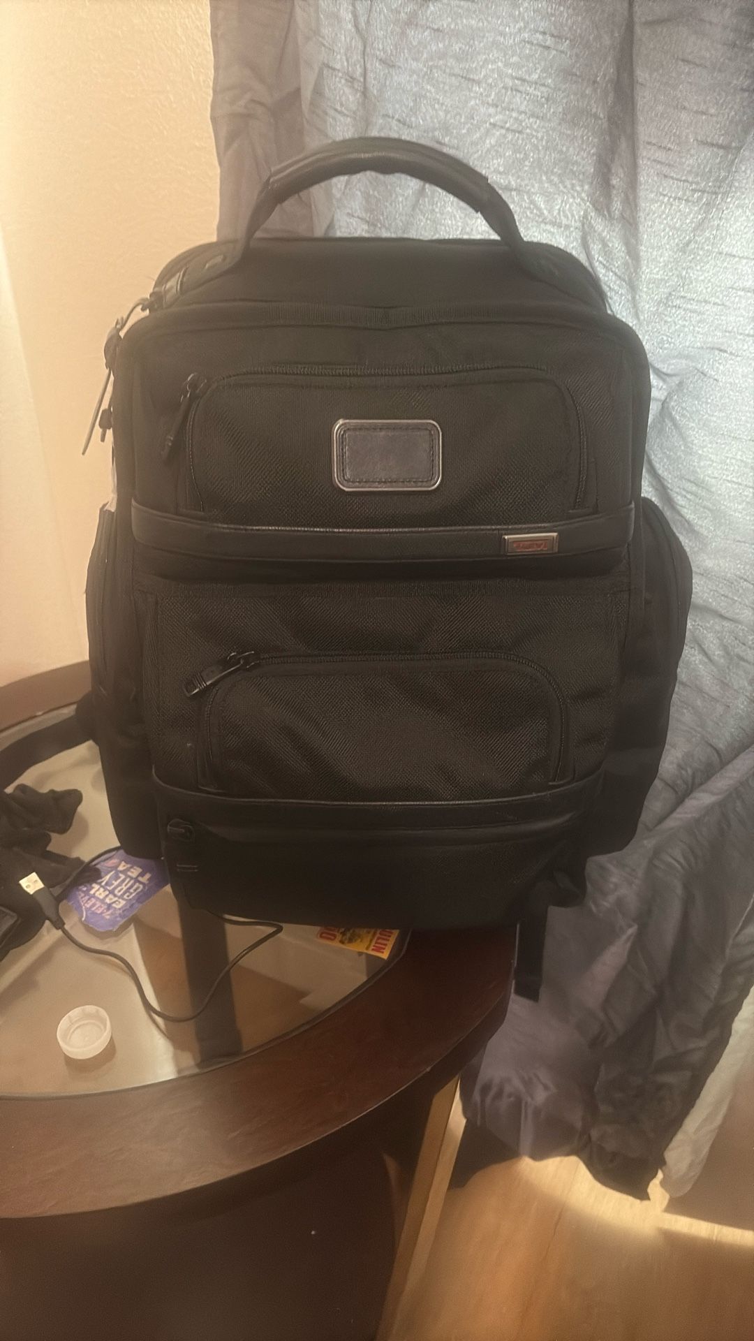 Tumi Back Pack And Wallet 