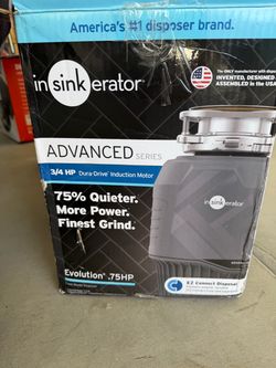 Garbage disposal new