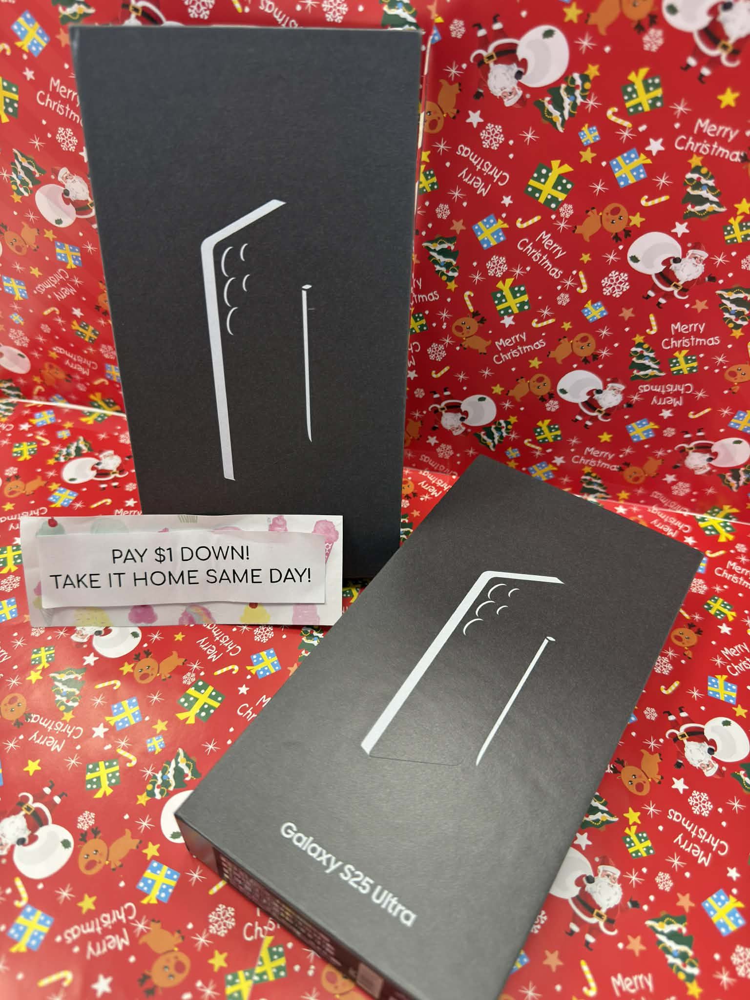 Samsung Galaxy S25 Ultra 5G - Pay $5 DOWN AVAILABLE - NO CREDIT NEEDED