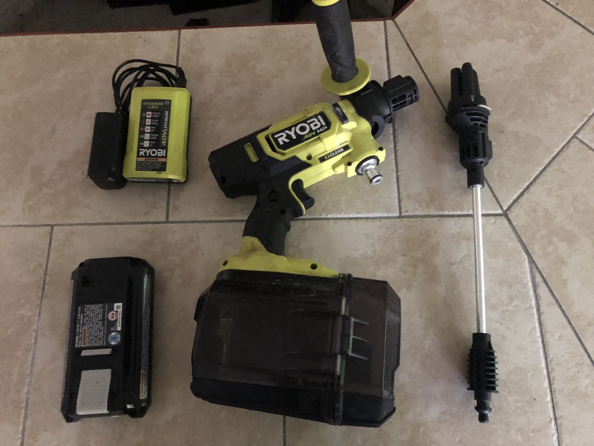 RYOBI 40-Volt HP Brushless EZClean 600 PSI