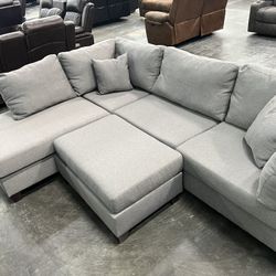 Light Grey Sectional