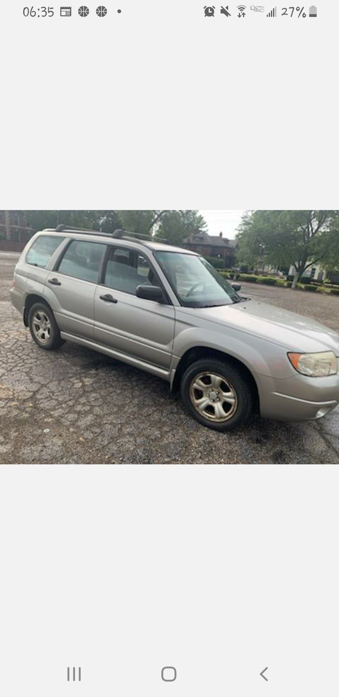 07 Subaru Forester AWD CLEAN TITLE