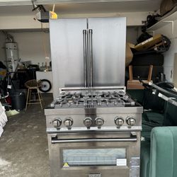 Zline Fridge Stove Dishwasher Microwave