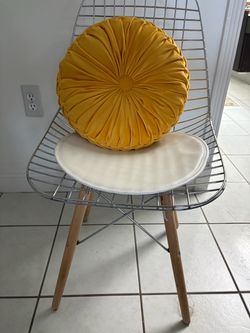 Cute metal chair