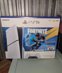 Sony PlayStation 5 Slim Fortnite Flowering Chaos Bundle 1TB Console - PS5 New