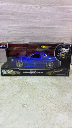Jada Fast & Furious Brian's Nissan Skyline GT-R R34 Die-Cast 1:24