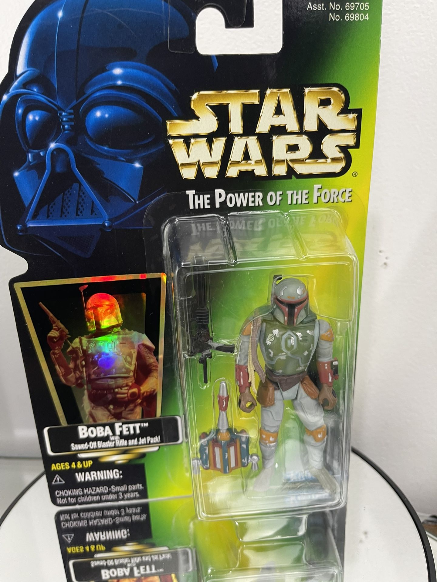 Star Wars Boba Fett With A hologram Card