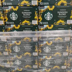 Starbucks K-Cup Coffee Pods, Sunsera Blend For Keurig Coffee Makers, 100% Arabica, (72 Pods)