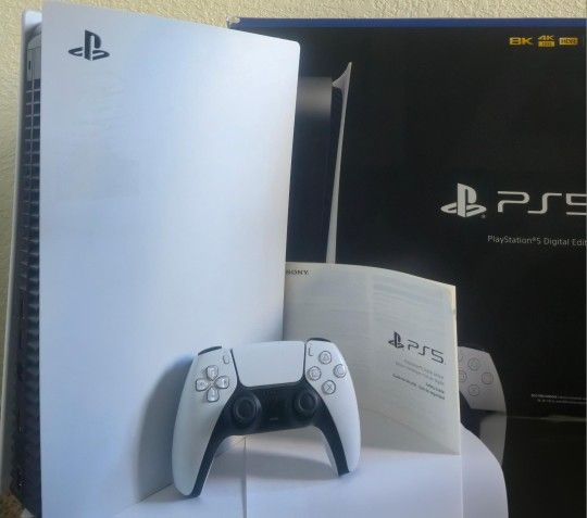 PlayStation 5 Digital Edition 825GB.PS5 LIKE NEW