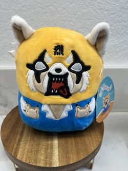 Aggretsuko (rage) Squishmallows Official Kellytoy Plush 6.5 Inch Z