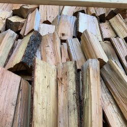 Cord Of Split And Seasoned Firewood 