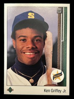 KEN GRIFFEY JR. UPPER DECK1989 SEATTLE MARINERS ROOKIE CARD #1