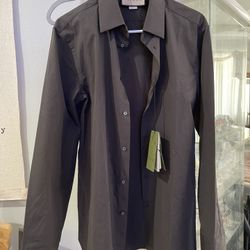 New Authentic Gucci Long Sleeve Shirt