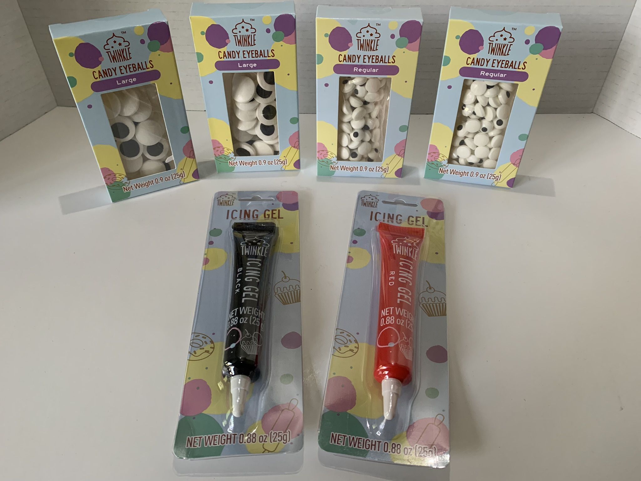 Candy Eyeballs And Icing Gel Great For Baking And Making Kid Lunches Fun!