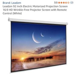 Open Box LEADZM Projector Screen