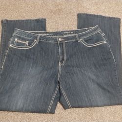 Avenue Blue Denim Jeans 22